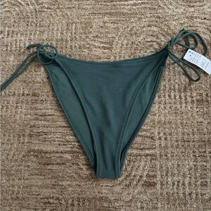 PACSUN GREEN SCRUNCH BIKINI NWT